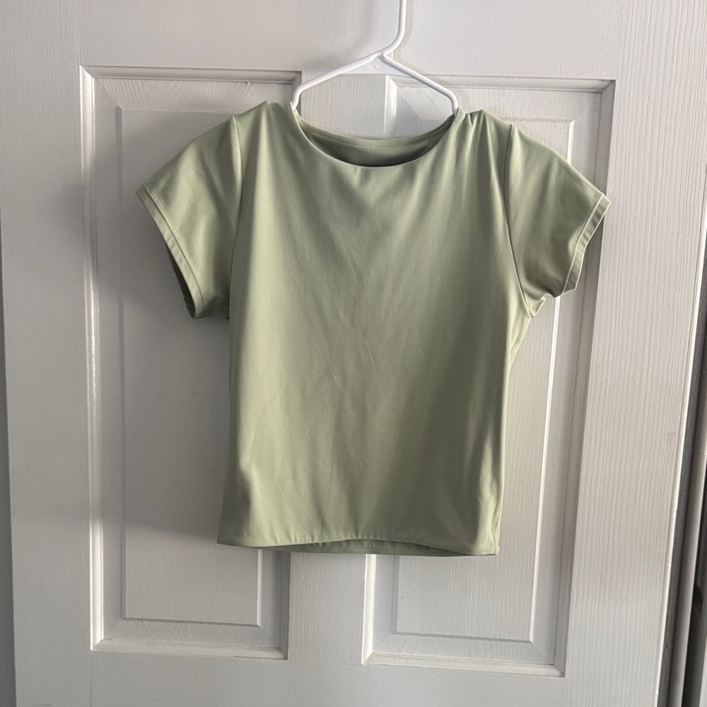 Vitality Cloud II Crew tee - Sage